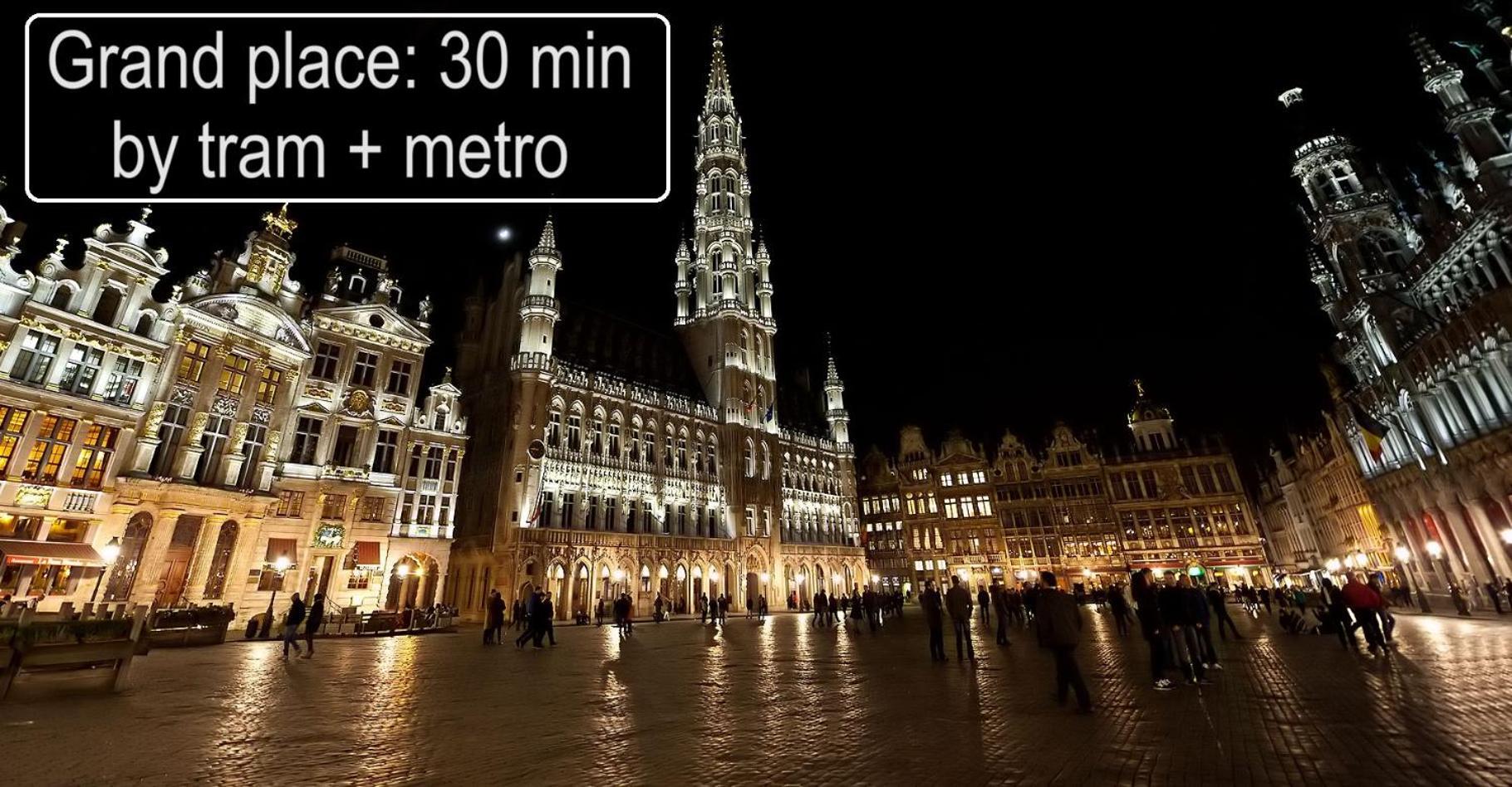 Furnished - Bright, Modern Apartment In Brussels, 15 Minutes Walk From The Atomium Экстерьер фото